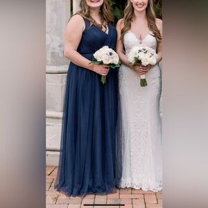 Revelry Jamie Tulle Bridesmaid Dress Size 20